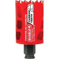 Diablo DHS1750CT Wood & Metal Hole Saw, 1-3/4", 2-3/8" Depth of Cut, Carbide