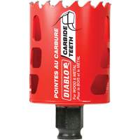 Diablo DHS2000CT Scie cloche pour bois et m&eacute;tal, 2", Profondeur de la coupe 2-3/8", Carbure