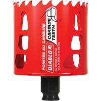 Diablo DHS2750CT Scie cloche pour bois et m&eacute;tal, 2-3/4", Profondeur de la coupe 2-3/8", Carbure