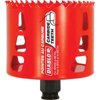 Diablo DHS3250CT Wood & Metal Hole Saw, 3-1/4", 2-3/8" Depth of Cut, Carbide