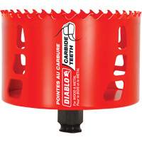 Diablo DHS4125CT Scie cloche pour bois et m&eacute;tal, 4-1/8", Profondeur de la coupe 2-3/8", Carbure