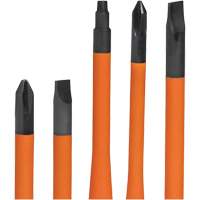 Klein Tools 33736INS Jeu de tournevis isol&eacute;s &agrave; pointe mince, 1000 V, 6 M