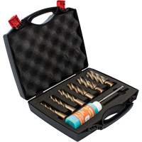 Walter Technologies Pour Surface 05A992 Ensemble de fraises annulaires &agrave; carotter SST, Bronze, Profondeur de la coupe de 2", Tige 3/4"