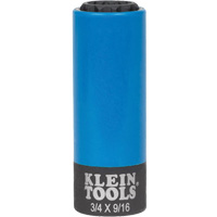 Klein Tools 66030 Douille enduite 2-en-1, Chocs, 12 pans