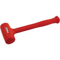 Gray Tools PHD2 One-Piece Dead Blow Hammer, 1.6 lbs., Smooth Grip, 12-3/4" L