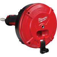Milwaukee 49-16-2573 Trapsnake Auger with Cable Drive Automatic Feed & Retract, Powered, 25' Cable Length, 1/4" Cable Diameter