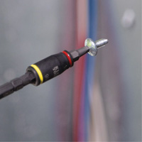 Klein Tools 32768 Jeu de douilles &agrave; chocs double 3 en 1, Hexagonale, Prise 1/4", 3 mr