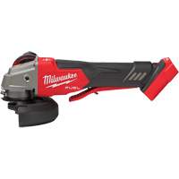 Milwaukee 2888-20 Meuleuse &agrave; frein &agrave; vitesse variable avec interrupteur &agrave; glissi&egrave;re non verrouillable M18 Fuel, 18 V, Mandrin 5"/4-1/2", Lithium-ion