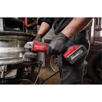 Milwaukee 2888-20 Meuleuse &agrave; frein &agrave; vitesse variable avec interrupteur &agrave; glissi&egrave;re non verrouillable M18 Fuel, 18 V, Mandrin 5"/4-1/2", Lithium-ion