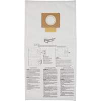 Milwaukee 49-90-1989 Sacs &agrave; poussi&egrave;re molletonn&eacute;s, 9 gal. US