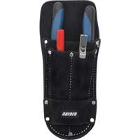 Aurora Tools UAV351 Tool Pouch, Plier Holder, Leather, 3 Pockets