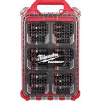 Milwaukee 49-66-6801 Jeu de douilles profondes m&eacute;triques 3/8" Shockwave Impact Duty Packout, 19 Mcx, Chocs, Prise de 3/8", Profond