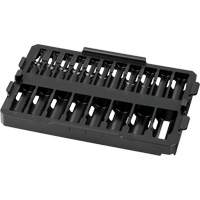 Milwaukee 49-66-6831 Packout Removable 19-Piece Organizer for Shockwave Impact Duty 3/8" Drive Sockets