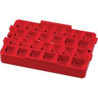 Milwaukee 49-66-6834 Packout Removable 27-Piece Organizer for Shockwave Impact Duty 1/2" Drive Sockets