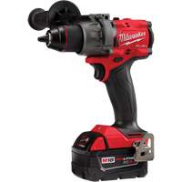 Milwaukee 2904-22 M18 Fuel Hammer Drill/Driver Kit, 1/2" Chuck, 18 V