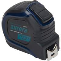 Outils Aurora UAV724 Ruban &agrave; mesurer, 1" x 16', Marques de goujon Imp&eacute;rial & m&eacute;trique