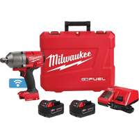 Milwaukee 2864-22R M18 Fuel High Torque Impact Wrench with One-Key & Friction Ring Kit, 18 V, 3/4" Socket