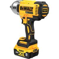 DEWALT DCF900P1 XR&reg; High Torque Impact Wrench Kit with Hog Ring Anvil, 20 V, 1/2" Socket
