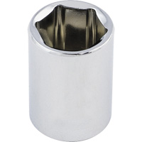 ITC 025216 Regular Chrome Socket, 1/2", 3/8" Drive, 6 Points