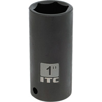 ITC 026286 Socket, Impact, 1-1/8", 1/2" Drive, 6 Points