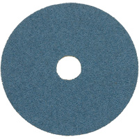 JET 502527 Resin Fibre Sanding Disc, 7" Dia., Z24 Grit, Zirconia Alumina