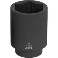 JET 682264 Douille, Chocs, 2", Prise 1/2", 6 pans, Profond