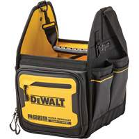 DEWALT DWST560105 11” Electrician Tote, 34 Pockets, Black/Yellow