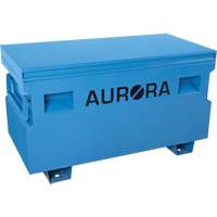 Aurora Tools UAW869 Jobsite Tool Box, 48" x 24" x 27-3/5", Steel, Blue