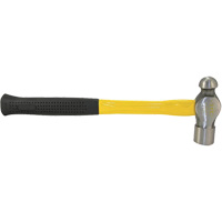 JET 022623 IBP-24F Ball Pein Hammer, 24 oz. Head Weight, Plain Face, Fibreglass Handle
