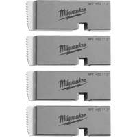Milwaukee 48-36-1206 NPT Universal Pipe Threading Dies, For Pipe Size 1"-2", High Speed for Stainless Steel