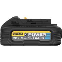 DEWALT DCBP520G Batterie r&eacute;sistante &agrave; l'huile POWERSTACK, Lithium-ion, 20 V, 5 Ah