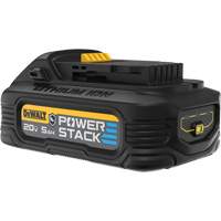 DEWALT DCBP520G Batterie r&eacute;sistante &agrave; l'huile POWERSTACK, Lithium-ion, 20 V, 5 Ah