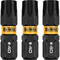 DEWALT DWAF1TX40IR3 Forets pour tournevis &agrave; chocs FLEXTORQ 3 mcx, Torx, T-40, Prise 1/4"