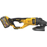 DEWALT DCG460X2 Ensemble de grande meuleuse angulaire MAX, Roue de 7" - 9", 60 V