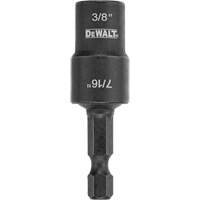 DEWALT DWADEND38716 Tourne-&eacute;crou &agrave; double embout d&eacute;tachable pr&ecirc;t pour les chocs, 3/8"/7/16" prise, 2" lo, Magn&eacute;tique
