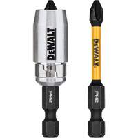 DEWALT DWAF2PH2IR2S 2-Piece FLEXTORQ&reg; Impact Driver Bit Set, Phillips, #2, 1/4" Drive