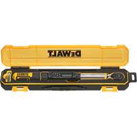 DEWALT DWMT17061 Torque Wrench, Electronic, 3/8" Square Drive, 20 - 100 ft-lbs.