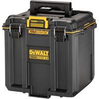 DEWALT DWST08035 Boîte &agrave; outils compacte et profonde ToughSystem 2.0, 10" x 15-7/20" x 13-4/5", Noir/Jaune