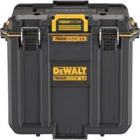 DEWALT DWST08035 Boîte &agrave; outils compacte et profonde ToughSystem 2.0, 10" x 15-7/20" x 13-4/5", Noir/Jaune