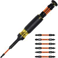 Klein Tools 32313HD Tournevis antichocs &agrave; rochet 13-en-1