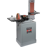King Canada KC-780FX Belt & Disc Sander, 6" W x 48" L Belt, 12" Disk