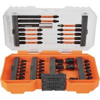 Klein Tools 33801 40-Piece ProFlex Impact Driver Bit Set