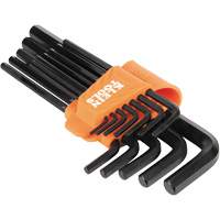Klein Tools LS12 L-Style Long Hex Key Set, 12 Pcs., Imperial