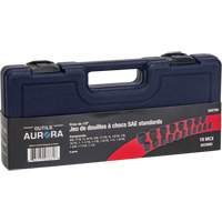 Aurora Tools UAX700 SAE Socket Set, 19 Pcs, Impact, 1/2" Drive Size