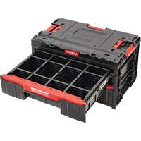 Aurora Tools UAX721 Arx&reg; 2-Drawer Toolbox, 23-1/10" x 15" x 13-2/5", Black