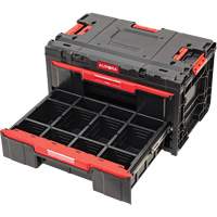 Aurora Tools UAX721 Arx&reg; 2-Drawer Toolbox, 23-1/10" x 15" x 13-2/5", Black