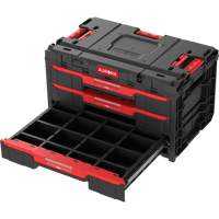 Aurora Tools UAX722 Arx&reg; 3-Drawer Toolbox, 23-1/10" x 15" x 13-2/5", Black