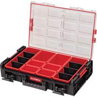 Outils Aurora UAX728 Organisateur tr&egrave;s-grand avec bacs courts Arx, 23" x 15-1/5" x 5", Noir