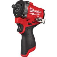 Milwaukee 2563-20 Fuel Stubby Impact Wrench, 12 V, 1/2" Socket
