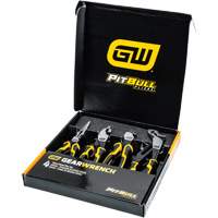 Gearwrench 82203C-06 PITBULL Dual Material Mixed Plier Set, 4 Pieces